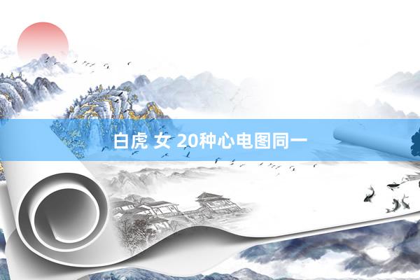 白虎 女 20种心电图同一
